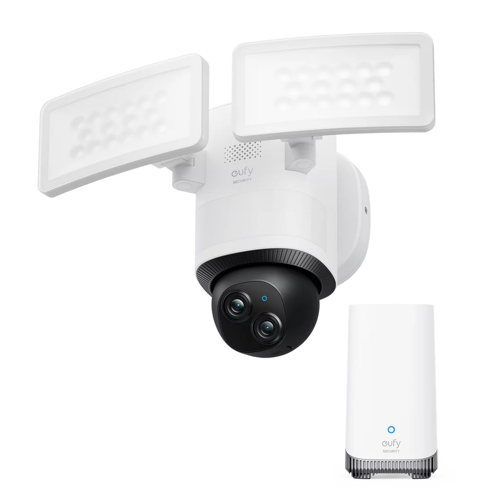 Dual Camera Floodlight Camera with 360° Pan and Tilt H102