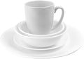 Winter Frost White 20 Piece Dinnerware Set Service for 4 L1347