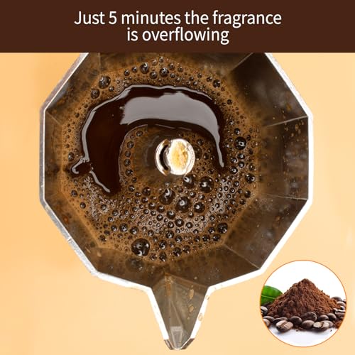 6 or 3cup Electric Espresso Coffee Maker H298