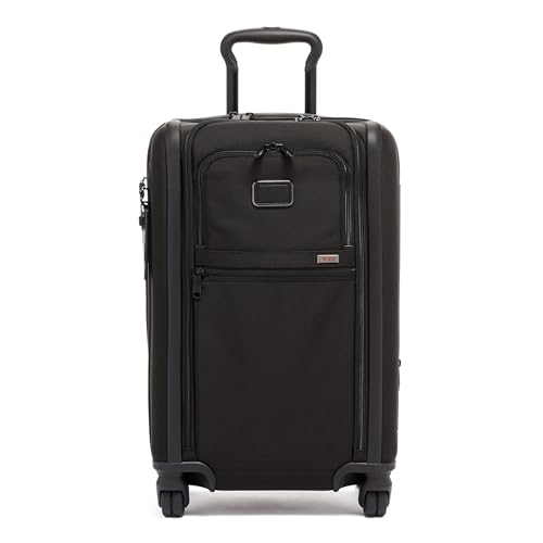 Black Expandable 4 Wheeled Carry-On Suitcase Q785799
