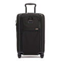 Black Expandable 4 Wheeled Carry-On Suitcase Q785799